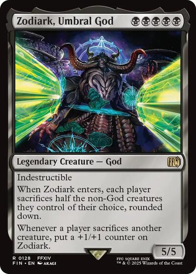 Zodiark, Umbral God (Universes Beyond: FINAL FANTASY) Near Mint
