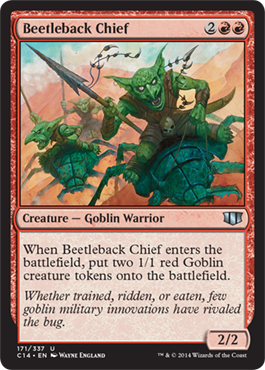 Beetleback Chief (Commander 2014 Edition) Light Play