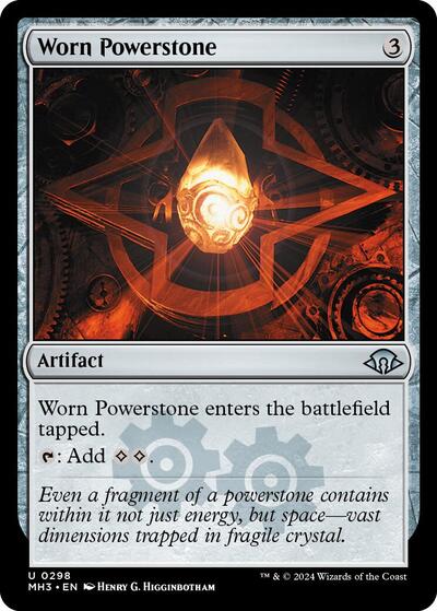 Worn Powerstone (Modern Horizons 3) Light Play