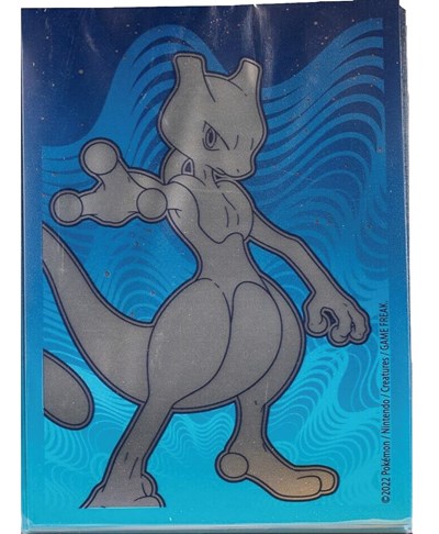 Pokemon TCG: Pokemon GO Elite Trainer Box Card Sleeves Mewtwo (65-Pack) (Pokemon International) Near Mint