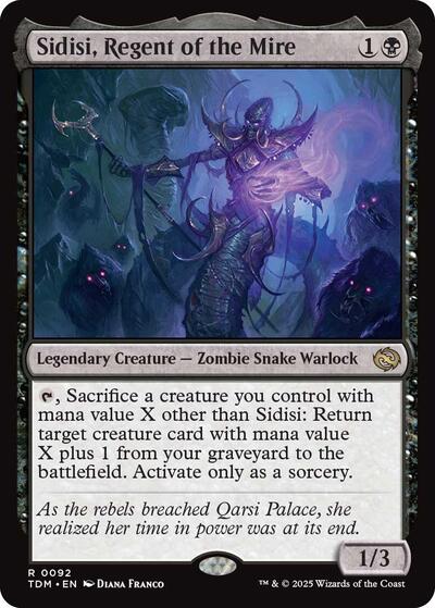 Sidisi, Regent of the Mire (Tarkir: Dragonstorm) Light Play