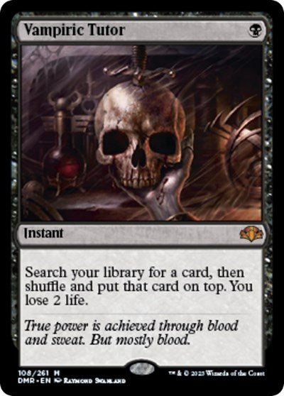 Vampiric Tutor (Dominaria Remastered) Near Mint