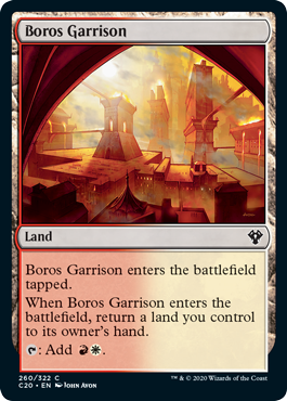Boros Garrison (Commander 2020 Ikoria) Light Play