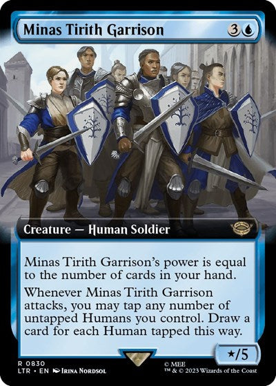 Minas Tirith Garrison (Extended Art) (Universes Beyond: The Lord of the Rings: Tales of Middle-earth) Light Play