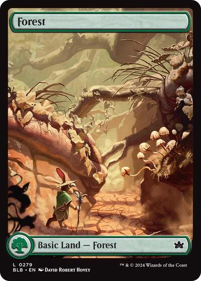Forest (0279) (Bloomburrow) Near Mint Foil