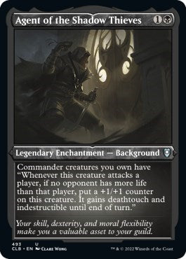 Agent of the Shadow Thieves (Foil Etched) (Commander Legends: Battle for Baldur's Gate) Near Mint Foil
