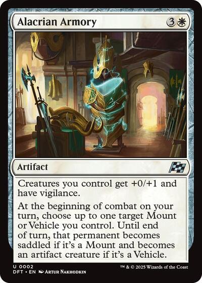 Alacrian Armory (Aetherdrift) Near Mint Foil