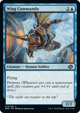 Wing Commando (The Brothers' War) Near Mint Foil