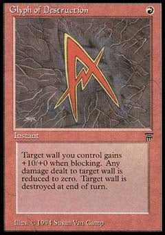 Glyph of Destruction (Legends) Light Play