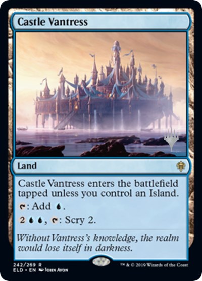 Castle Vantress (Promo Pack: Throne of Eldraine) Light Play