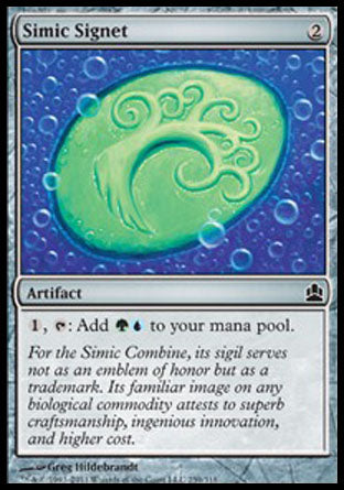 Simic Signet (Commander) Light Play