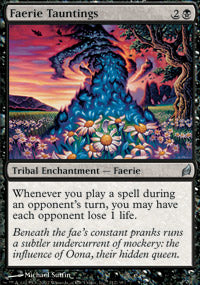 Faerie Tauntings (Lorwyn) Light Play