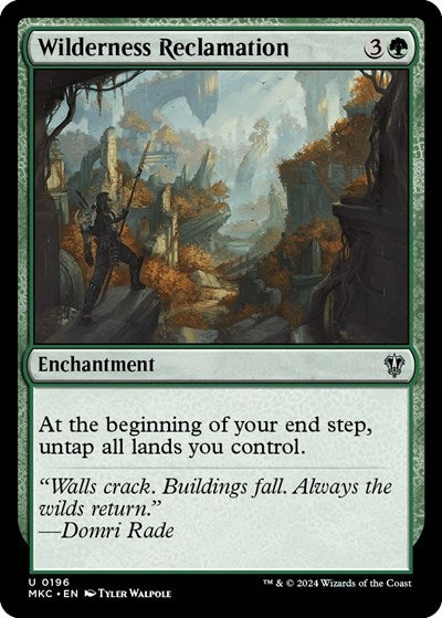 Wilderness Reclamation (Commander: Murders at Karlov Manor) Near Mint