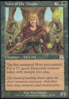 Voice of the Woods (Onslaught) Light Play