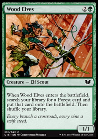 Wood Elves (Commander 2015) Light Play