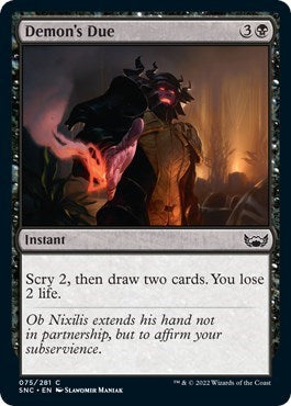 Demon's Due (Streets of New Capenna) Light Play Foil