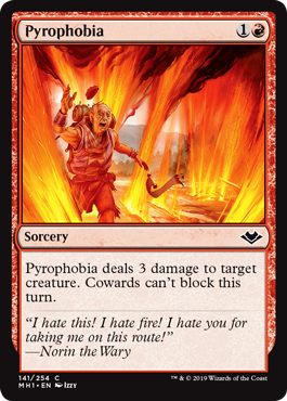 Pyrophobia (Modern Horizons) Light Play Foil