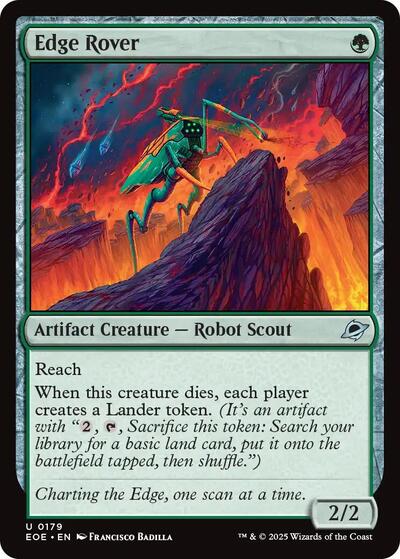 Edge Rover (Edge of Eternities) Near Mint Foil