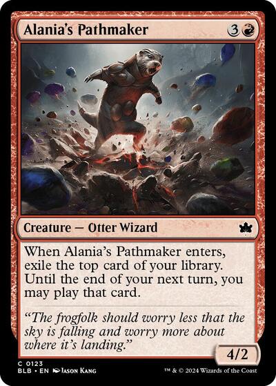 Alania's Pathmaker (Bloomburrow) Near Mint Foil