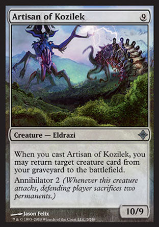 Artisan of Kozilek (Rise of the Eldrazi) Light Play