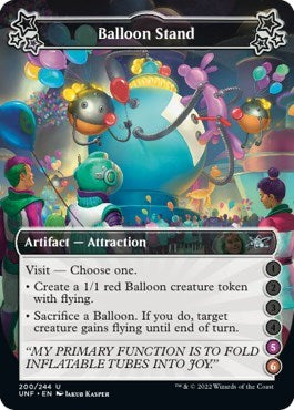 Balloon Stand (5-6) (Unfinity) Light Play