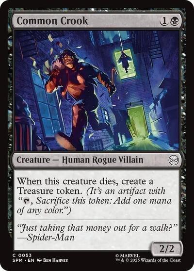 Common Crook (Marvel's Spider-Man) Near Mint Foil