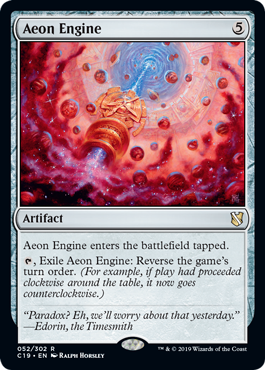 Aeon Engine (Commander 2019) Light Play
