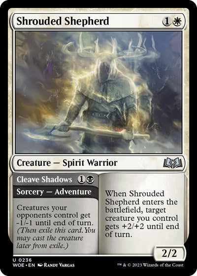 Shrouded Shepherd (Wilds of Eldraine) Near Mint Foil