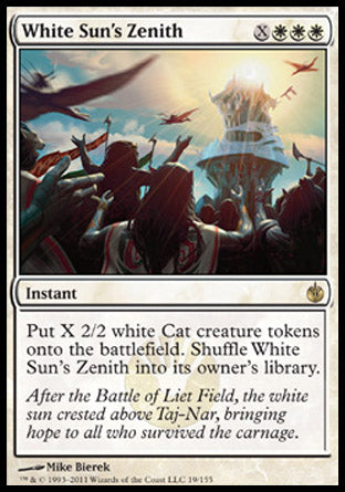 White Sun's Zenith (Mirrodin Besieged) Light Play