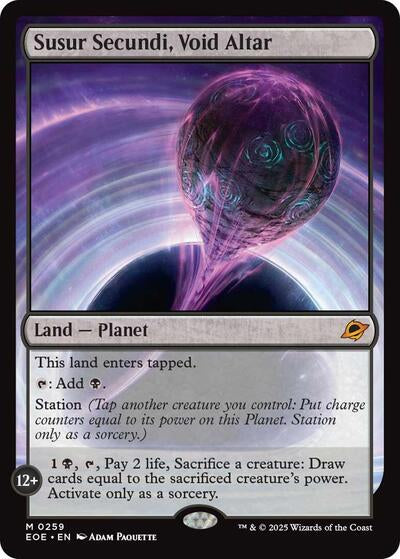 Susur Secundi, Void Altar (Edge of Eternities) Near Mint Foil