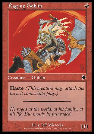 Raging Goblin (Starter 1999) Light Play