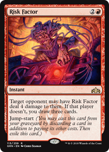 Risk Factor (Guilds of Ravnica) Light Play