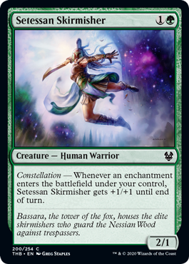 Setessan Skirmisher (Theros Beyond Death) Light Play Foil