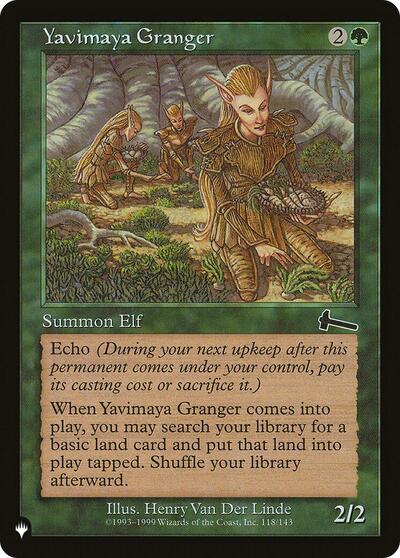 Yavimaya Granger (The List) Near Mint