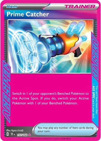 Prime Catcher (SV05: Temporal Forces) Near Mint Holofoil