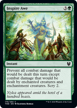 Inspire Awe (Theros Beyond Death) Light Play Foil