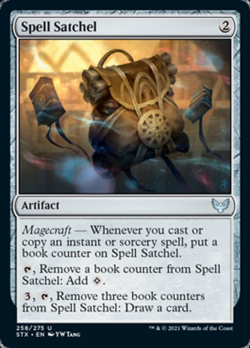 Spell Satchel (Strixhaven) Near Mint Foil