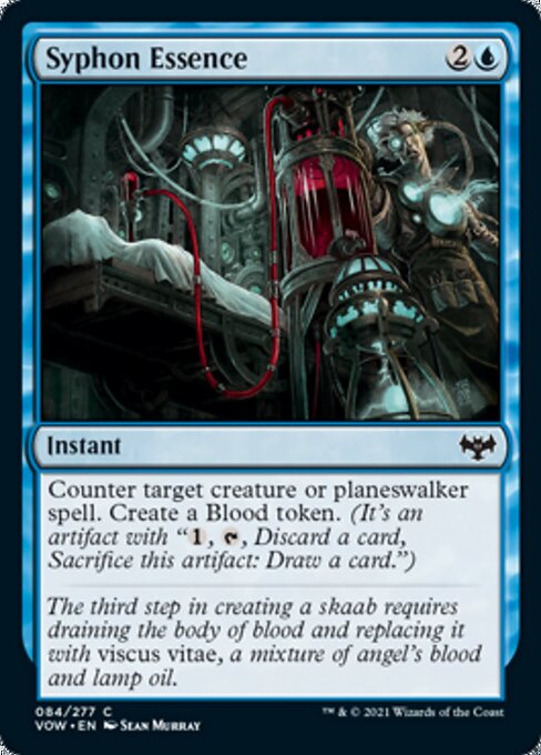 Syphon Essence (Innistrad: Crimson Vow) Light Play Foil