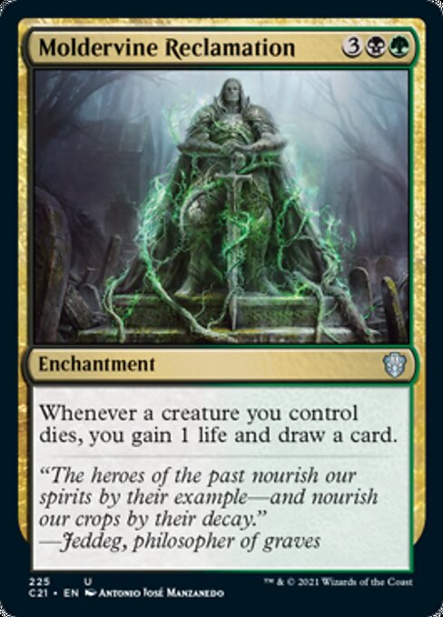 Moldervine Reclamation (Commander 2021 Strixhaven) Light Play