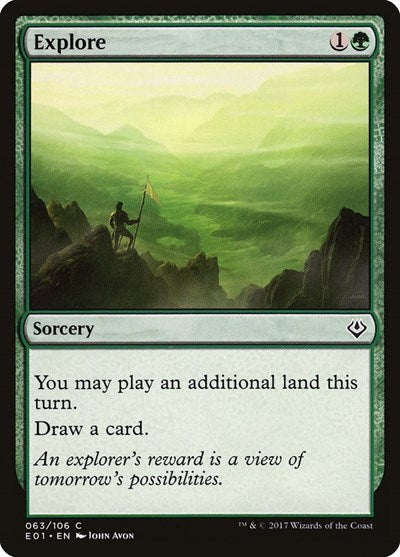 Explore (Archenemy: Nicol Bolas) Light Play