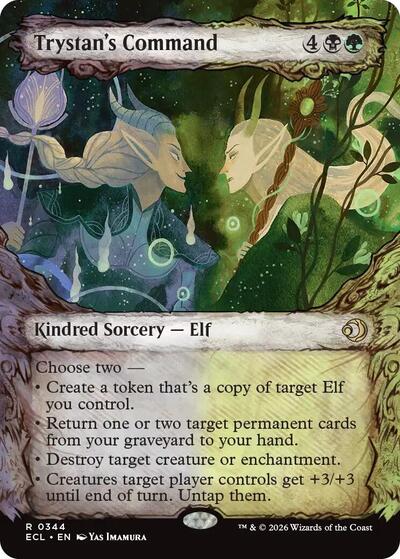 Trystan's Command (Showcase) (Lorwyn Eclipsed) Near Mint