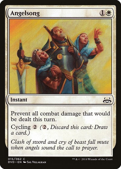 Angelsong (Duel Decks: Anthology) Light Play