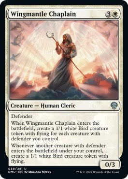 Wingmantle Chaplain (Dominaria United) Light Play