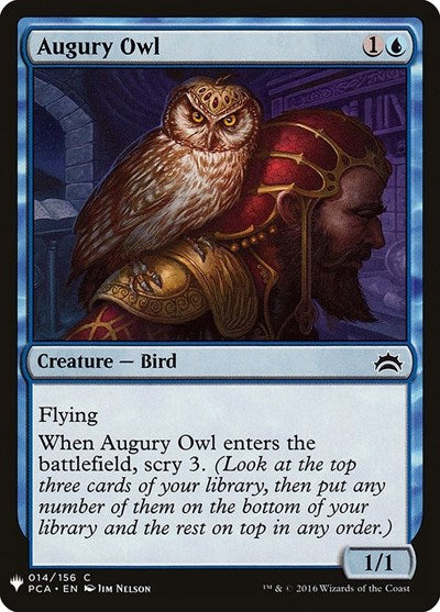 Augury Owl (Mystery Booster) Light Play