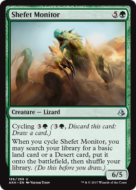 Shefet Monitor (Amonkhet) Light Play Foil