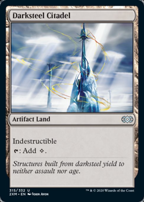 Darksteel Citadel (Double Masters) Light Play
