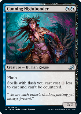 Cunning Nightbonder (Ikoria: Lair of Behemoths) Light Play