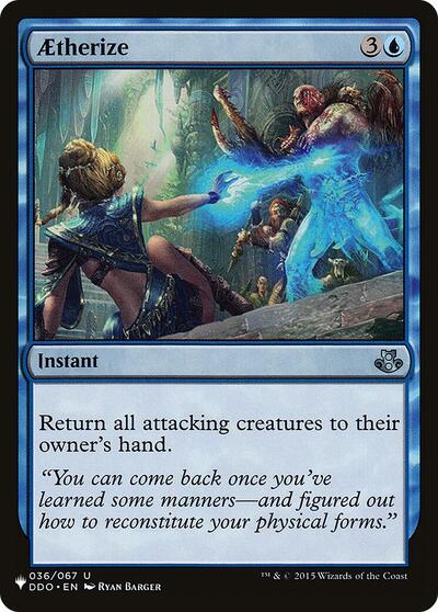 Aetherize (The List) Near Mint
