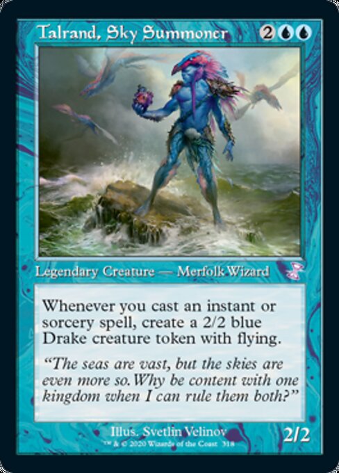 Talrand, Sky Summoner (Time Spiral Remastered) Light Play