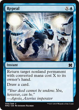 Repeal (Modern Masters 2015) Light Play Foil